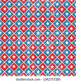 American poster for your message. American vector background.
