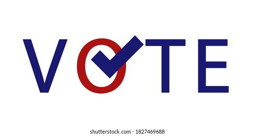 Us American Presidential Election 2020 Vote Stock Vector (royalty Free 