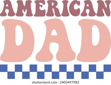 amerikanisches Retro-Design und digitaler Download