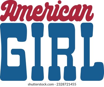 American Retro Design EPS File And 3d American Retro Design EPS File