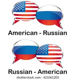 American Russian cloud for translation