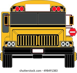 American school bus