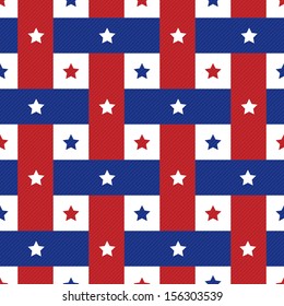 american seamless polka star pattern background  