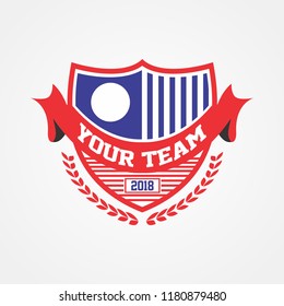 American Shield Crest Logo Template