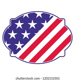 american shield isolated icon