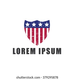 American shield logo