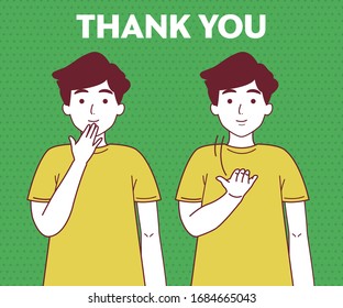 American Sign Language ASL - Thank You