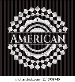 American silver emblem