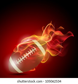 2,080 American Football Ball Fire Images, Stock Photos & Vectors ...