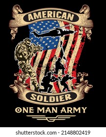 American Soldier One Man Army