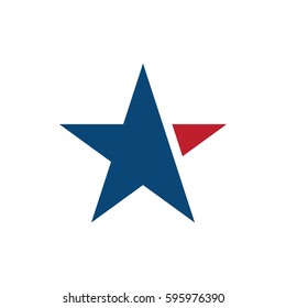 American star logo design