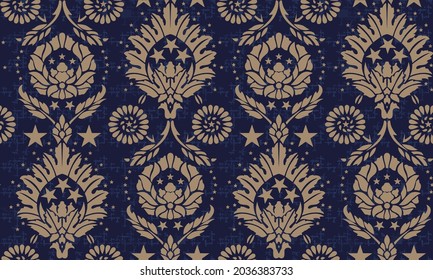 American Star With Luxury Style Pattern