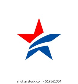 American Star vector Logo Template Illustration Design. Vector EPS 10.