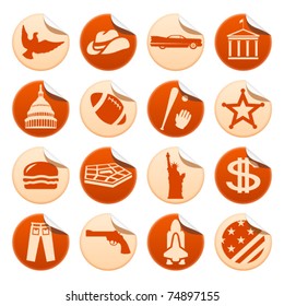 American stickers
