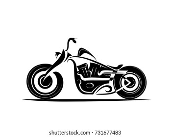 american style motorcycle
