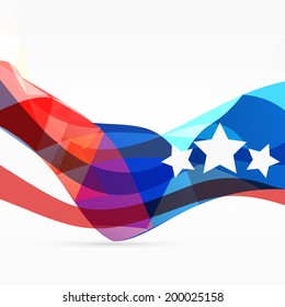 american stylish vector background design