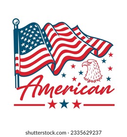 American Svg Design, American T-shirt Design,