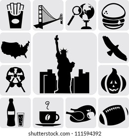 American Symbols Icons