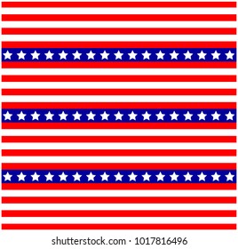 American symbols stylized background