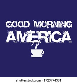American Tea lover t shirt design an Vector Illustration for t shirt cutting print. 