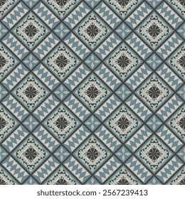 American tribal ethnic native pattern seamless.Traditional Navajo,Aztec,Apache,Southwest and Mexican style fabric pattern.Abstract vector motif pattern.For fabric,clothing,blanket,woven,wrap,decorate.