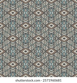 American tribal ethnic native pattern seamless.Traditional Navajo,Aztec,Apache,Southwest and Mexican style fabric pattern.Abstract vector motif pattern.For fabric,clothing,blanket,woven,wrap,decorate.