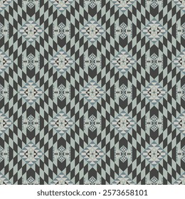 American tribal ethnic native pattern seamless.Traditional Navajo,Aztec,Apache,Southwest and Mexican style fabric pattern.Abstract vector motif pattern.For fabric,clothing,blanket,woven,wrap,decorate.