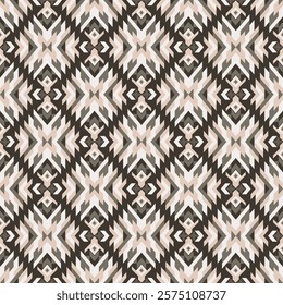 American tribal ethnic native pattern seamless.Traditional Navajo,Aztec,Apache,Southwest and Mexican style fabric pattern.Abstract vector motif pattern.For fabric,clothing,blanket,woven,wrap,decorate.