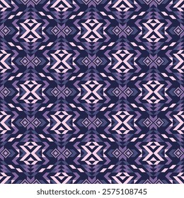 American tribal ethnic native pattern seamless.Traditional Navajo,Aztec,Apache,Southwest and Mexican style fabric pattern.Abstract vector motif pattern.For fabric,clothing,blanket,woven,wrap,decorate.