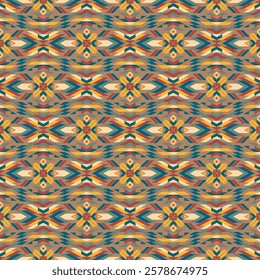 American tribal ethnic native pattern seamless.Traditional Navajo,Aztec,Apache,Southwest and Mexican style fabric pattern.Abstract vector motif pattern.For fabric,clothing,blanket,woven,wrap,decorate.