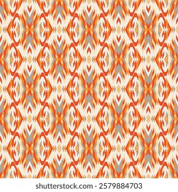 American tribal ethnic native pattern seamless.Traditional Navajo,Aztec,Apache,Southwest and Mexican style fabric pattern.Abstract vector motif pattern.For fabric,clothing,blanket,woven,wrap,decorate.