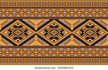 Padrão nativo étnico americano.Tradicional Navajo,Asteca,Apache,Sudoeste e estilo mexicano padrão de tecido.Motivos vetoriais abstratos pattern.For tecido,roupas,cobertor,tapete,tecido,envoltório,decoração