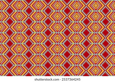 American tribal native pattern.Ethnic traditional Navajo,Aztec,Apache,Southwest vector style.Geometric boho abstract