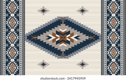 American tribal native seamless pattern.Ethnic traditional Navajo,Aztec,Apache,Southwest vector style.Geometric boho abstract motifs.Fabric,clothing,Mexican blanket,carpet,woven,print,wrap,decoration.