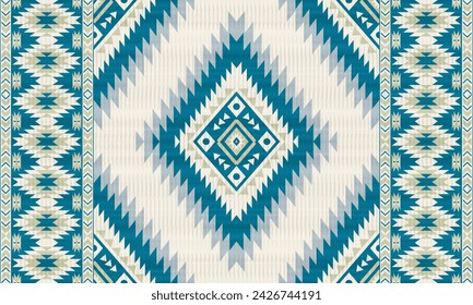 American tribal native seamless pattern.Ethnic traditional Navajo,Aztec,Apache,Southwest vector style.Geometric boho abstract motifs.Fabric,clothing,Mexican blanket,carpet,woven,print,wrap,decoration.