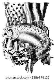 American Trout
Scalable designs, Graphics and Words already in path form cannot be changed
The design is ready for printing
Designs can be sold in the form of goods
It can be for digital printing e