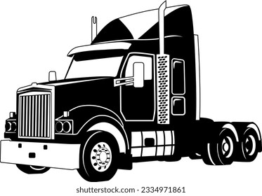 American Truck Digital File EPs Vector instant download