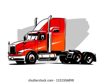 American Truck illustration