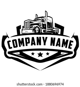 american truck logo on white background