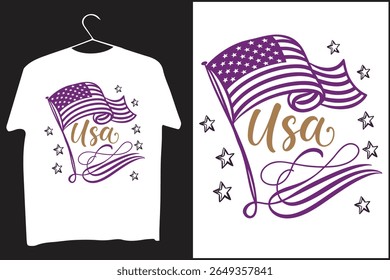 Illustrateur et dessin en t-shirt américain eps10