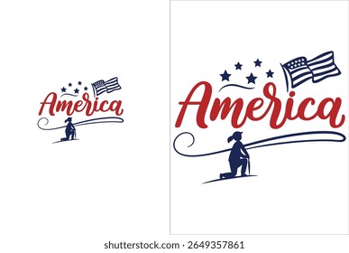 Illustrateur et dessin en t-shirt américain eps10