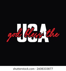 AMERICAN T-SHIRT DESIGN, USA FLG ART VECTOR