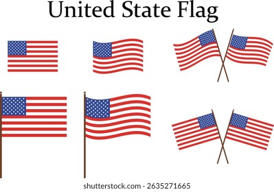 American, USA flag clipart,  American flag  Patriot file, Vector Files, different variant of US flag ,United State of America flag 