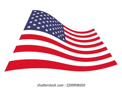 American vector icon illustration design template