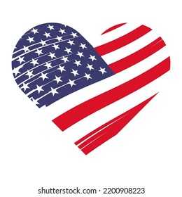 American vector icon illustration design template