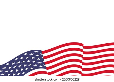 American vector icon illustration design template