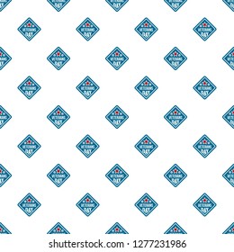 American veterans day pattern seamless vector repeat for any web design