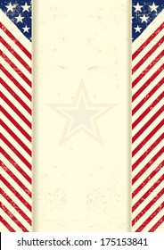 An american vintage background with a texture