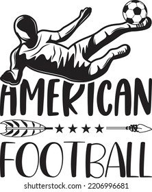 American-Football-Day T-shirt Design For Print