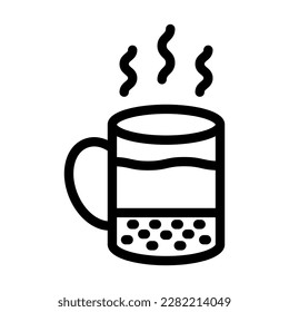 Americano-Vektorliniendesign
